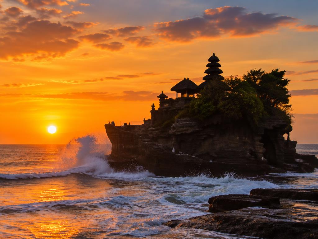 Temples & Sunset